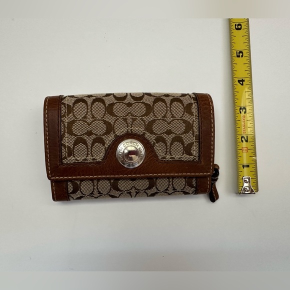 New Vintage Signature Coach Wallet/Card Holder - Picture 5 of 7